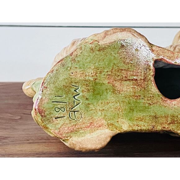 Cocker Spaniel Puppy Dog Figurine Ceramic Hand-painted by MAB 1981 - Picture 5 of 11